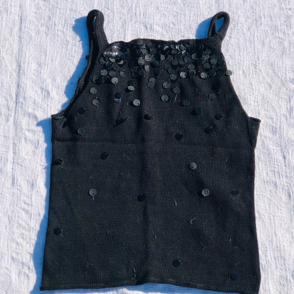 CHAIKEN**Beautiful Leather Emb. Top**Med. $445 - Picture 6 of 7